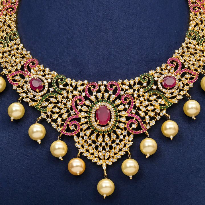 CZ Necklace Set