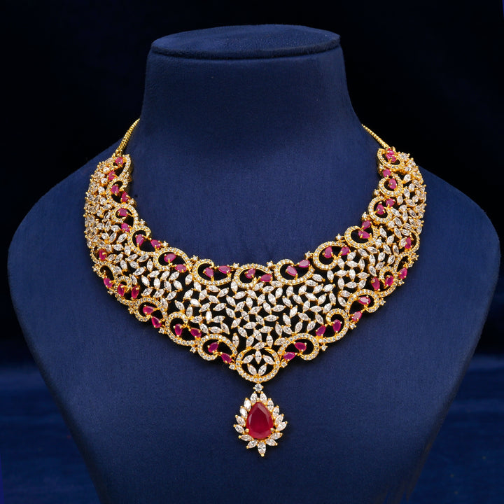 CZ Necklace Set