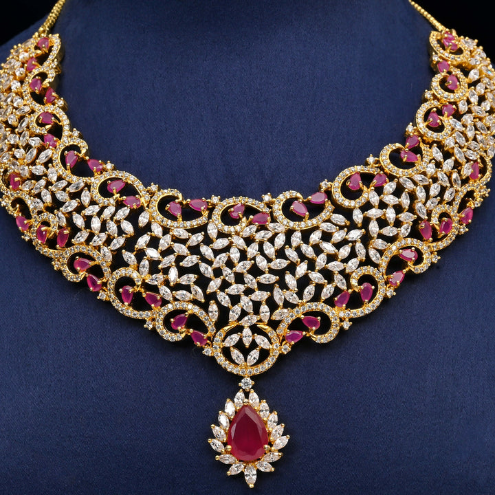 CZ Necklace Set