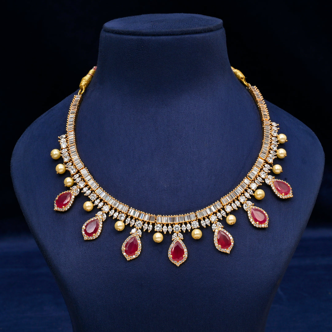 CZ Necklace Set
