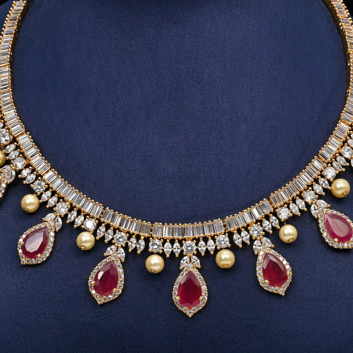 CZ Necklace Set