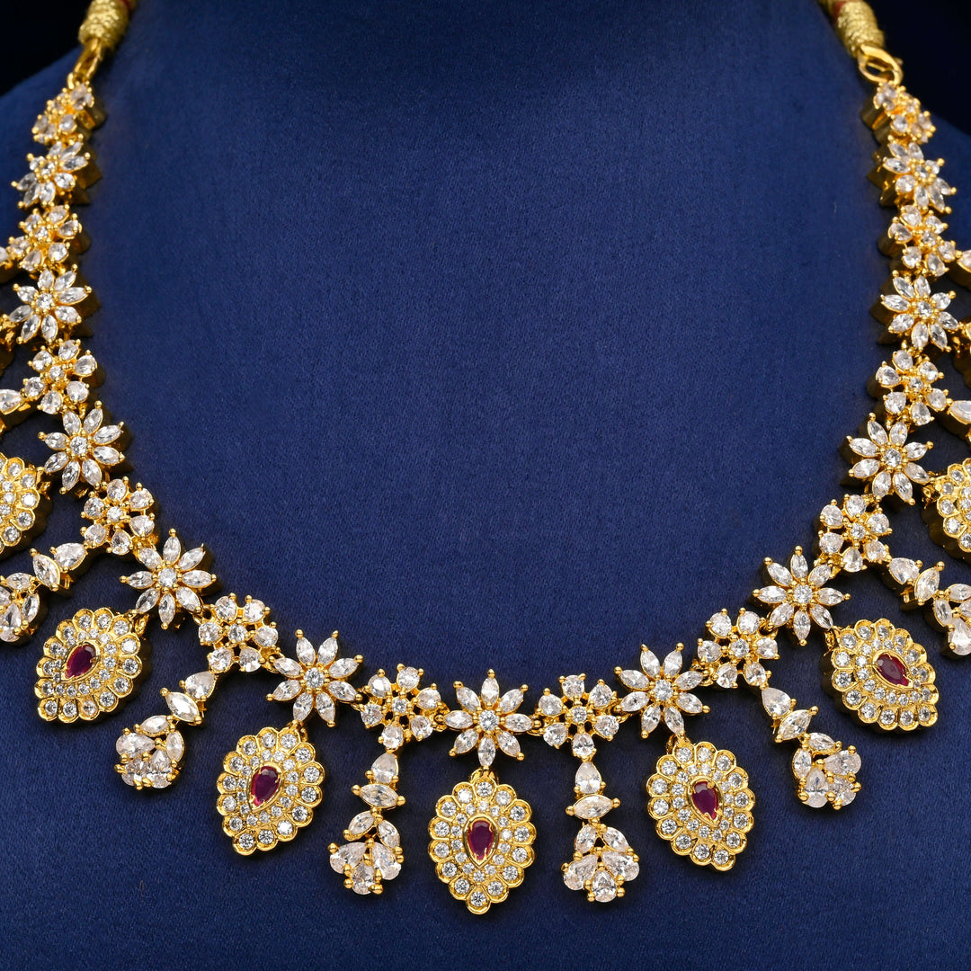 CZ Necklace Set