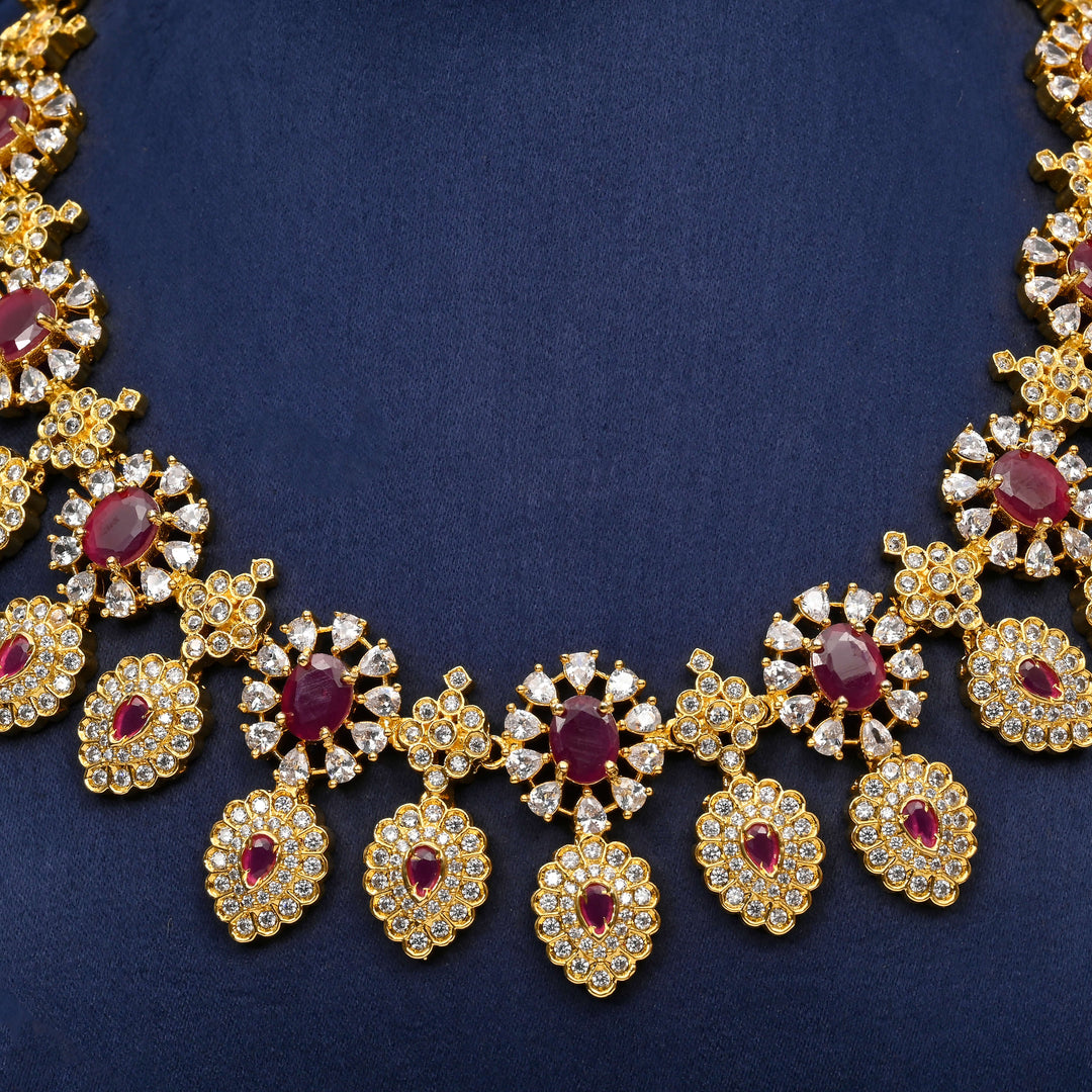 CZ Necklace Set