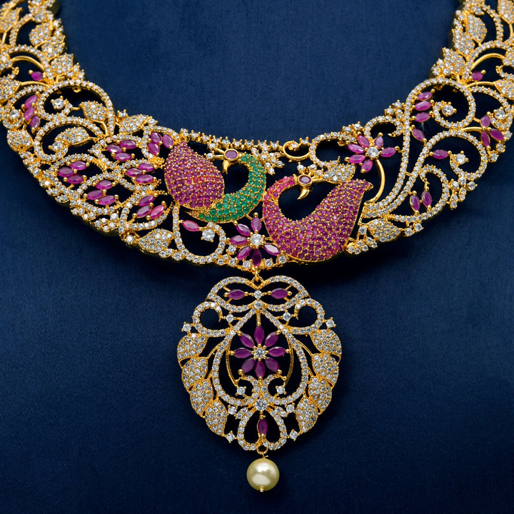 CZ Necklace Set