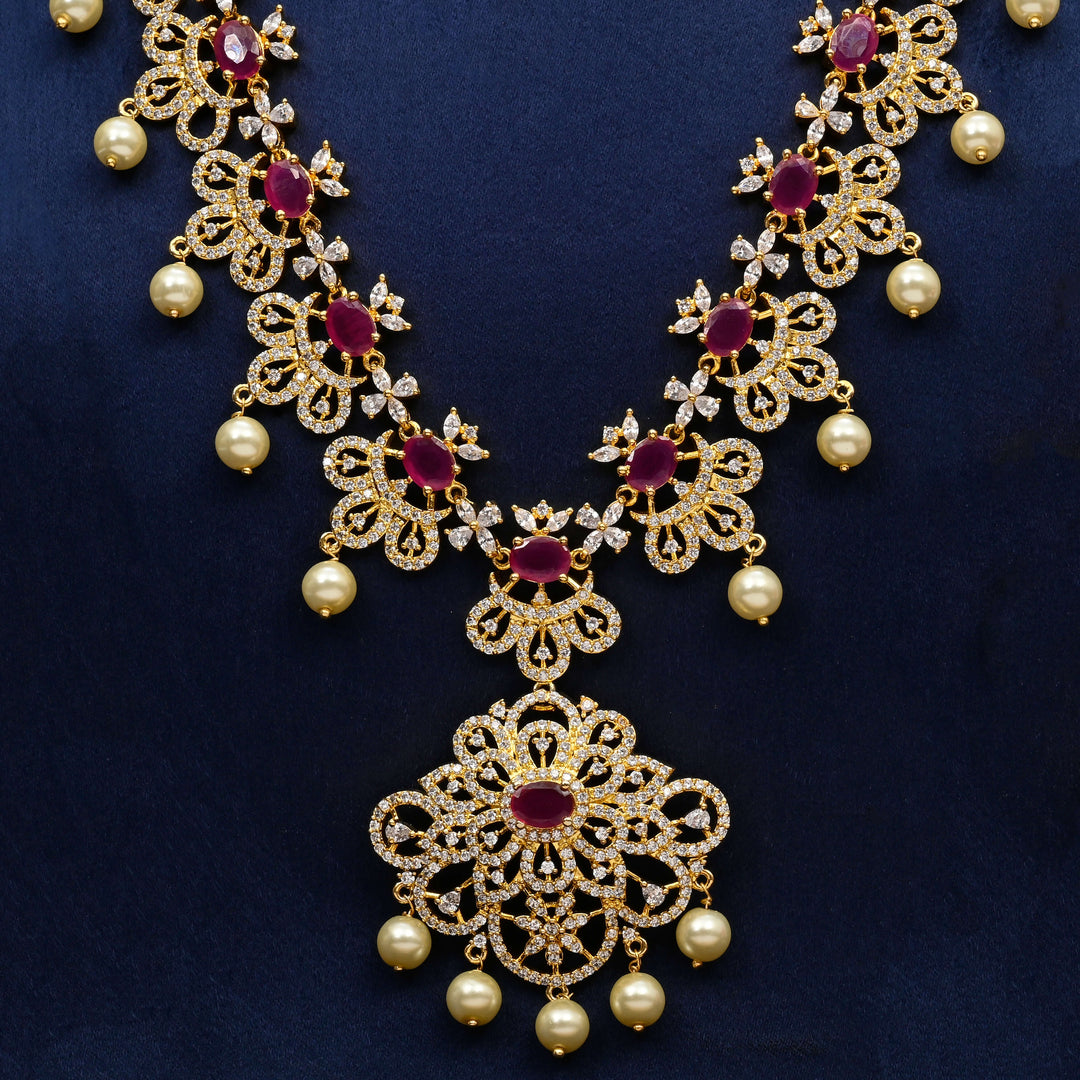 CZ Necklace Set