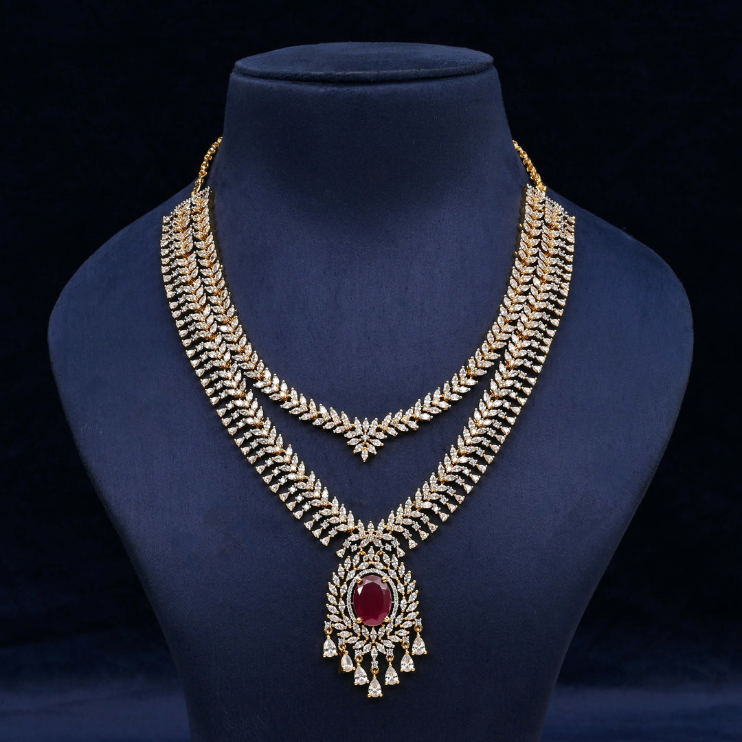 CZ Necklace Set