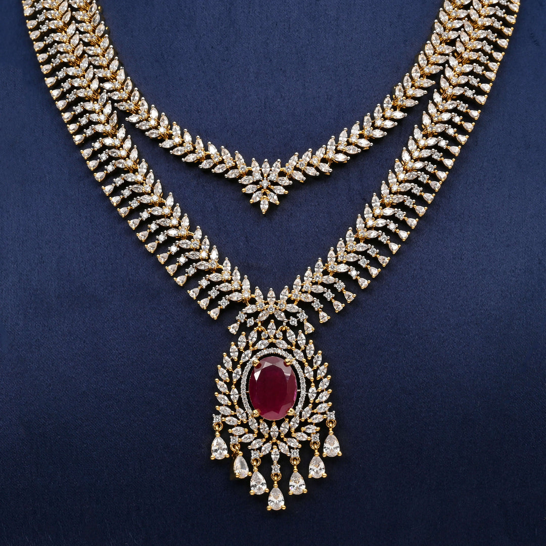 CZ Necklace Set