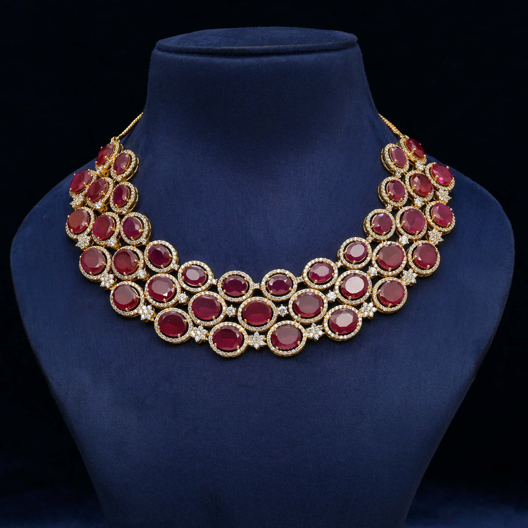 CZ Necklace Set