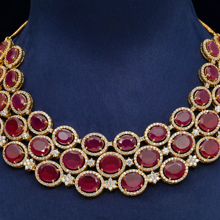 CZ Necklace Set