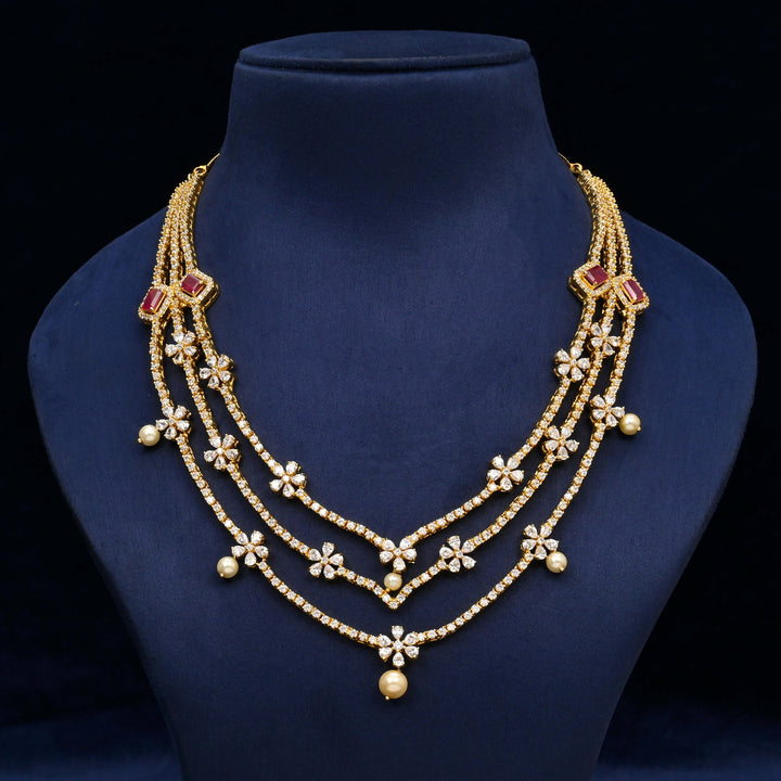 CZ Necklace Set