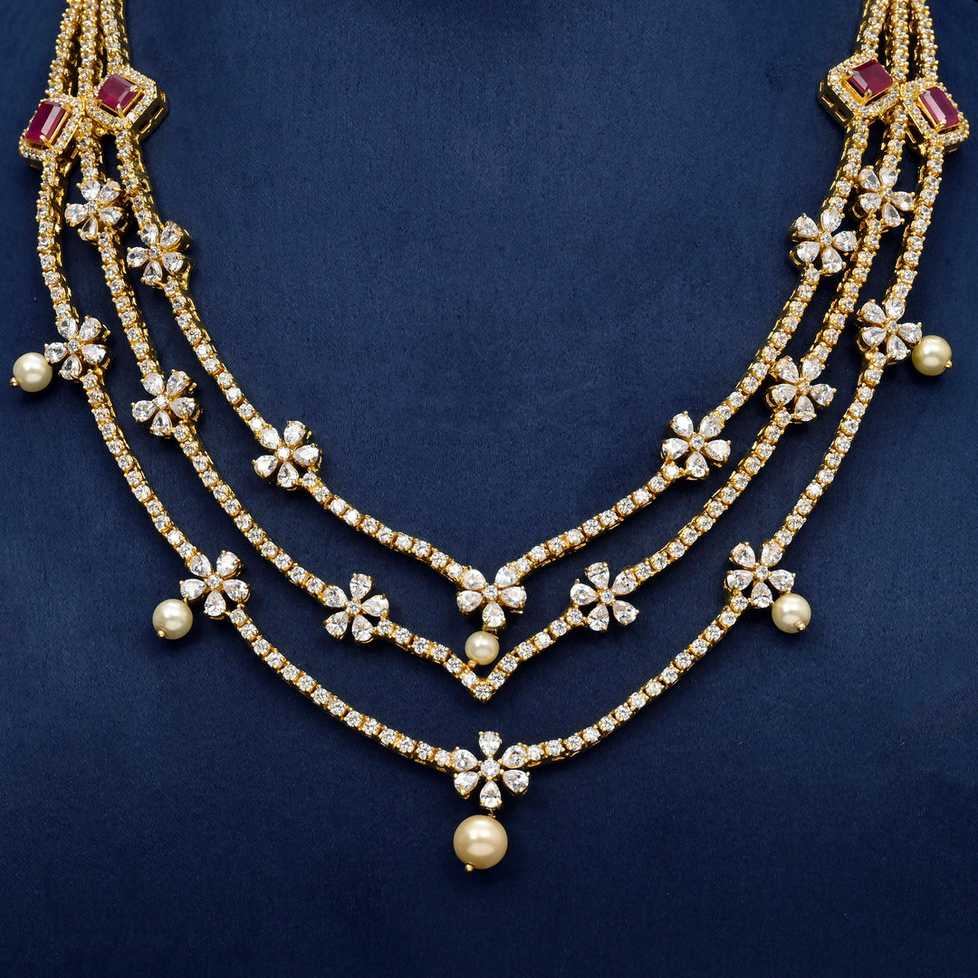 CZ Necklace Set