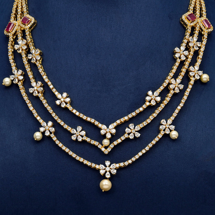 CZ Necklace Set