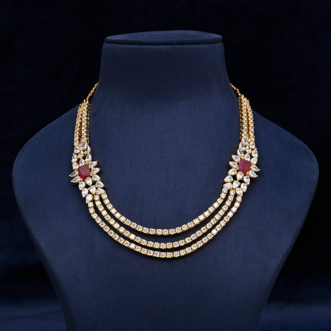 CZ Necklace Set