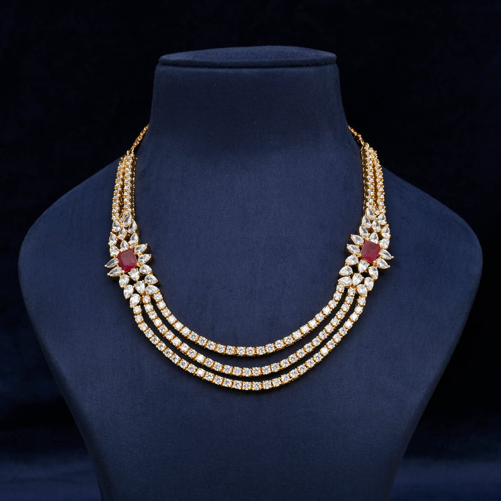 CZ Necklace Set