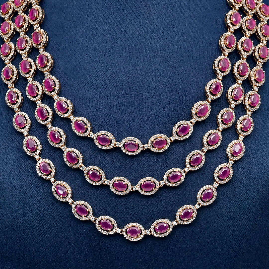 CZ Necklace Set