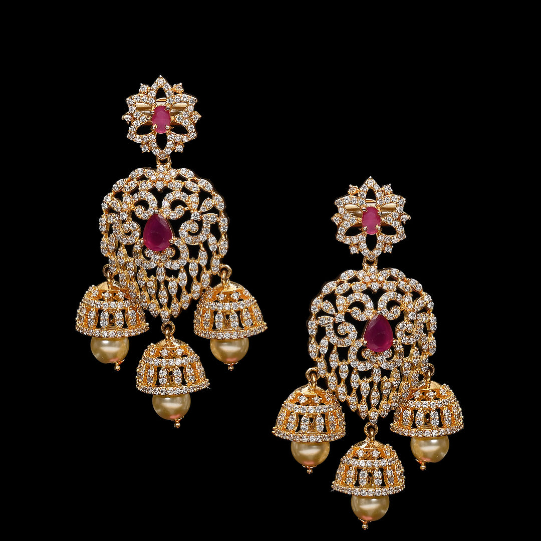 CZ Necklace Set