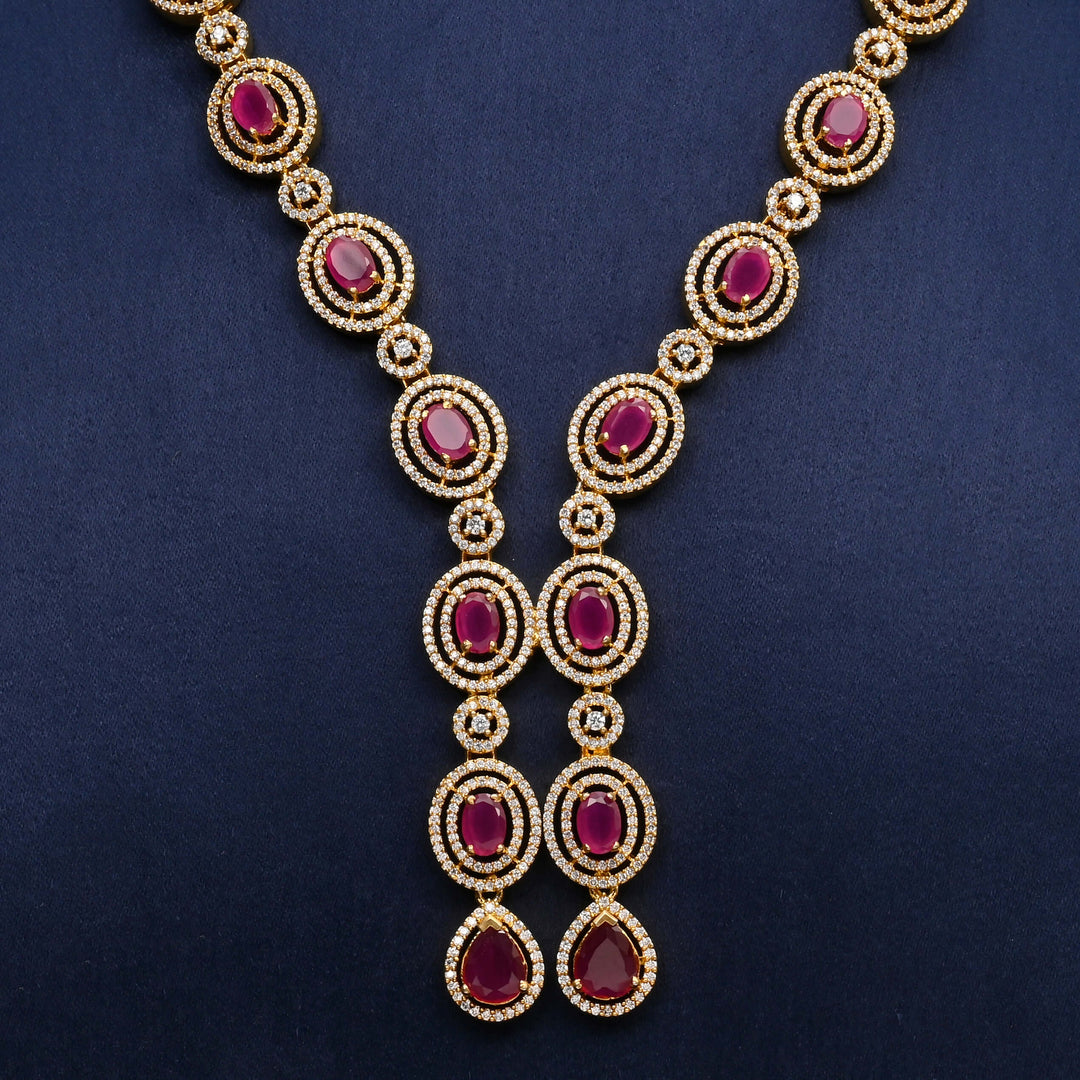 CZ Necklace Set