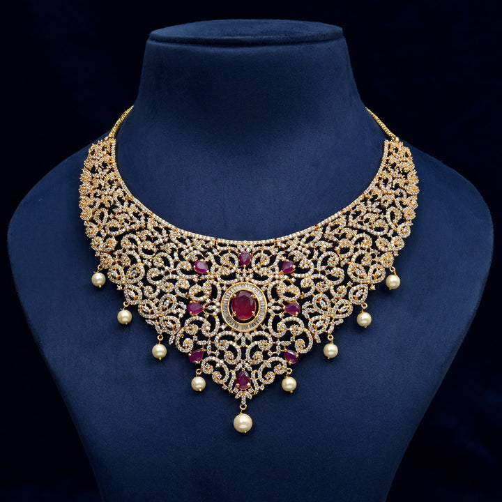 CZ Necklace Set