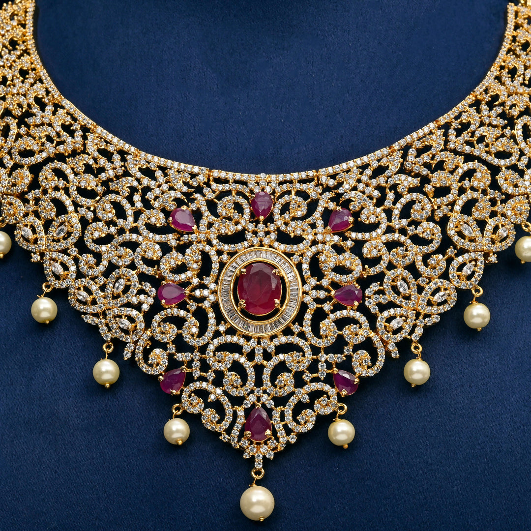 CZ Necklace Set
