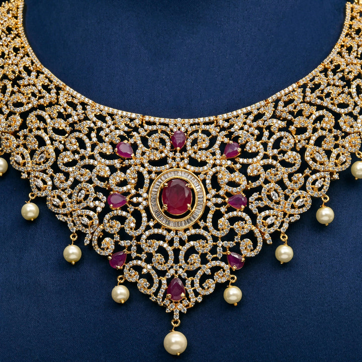 CZ Necklace Set