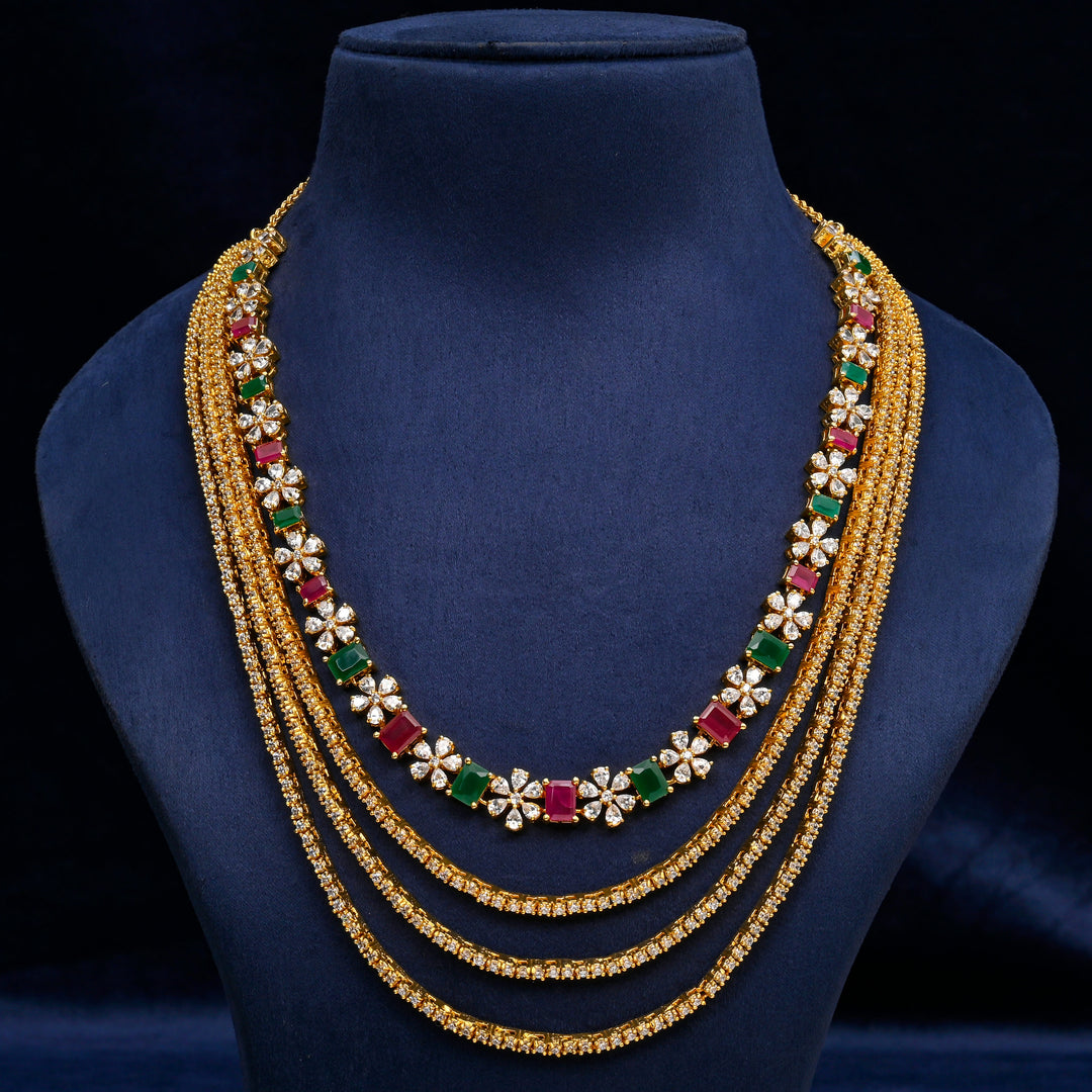 CZ Necklace Set
