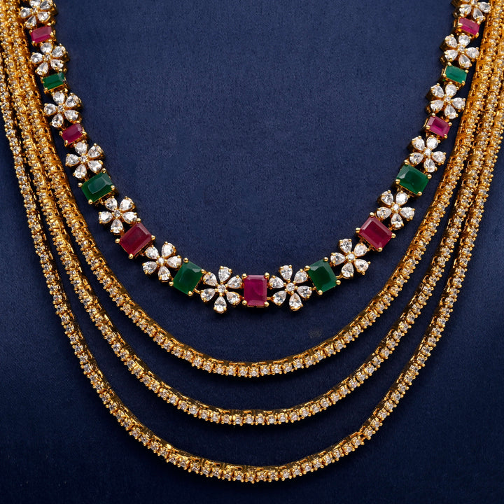CZ Necklace Set
