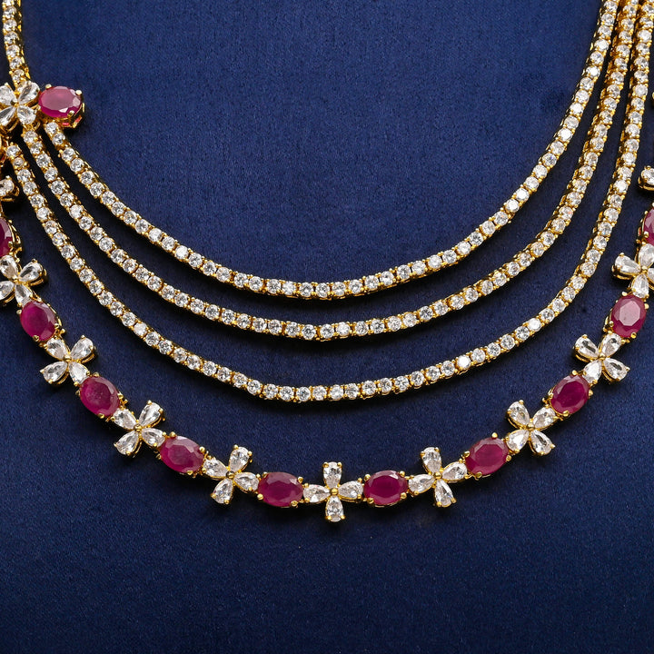 CZ Necklace Set