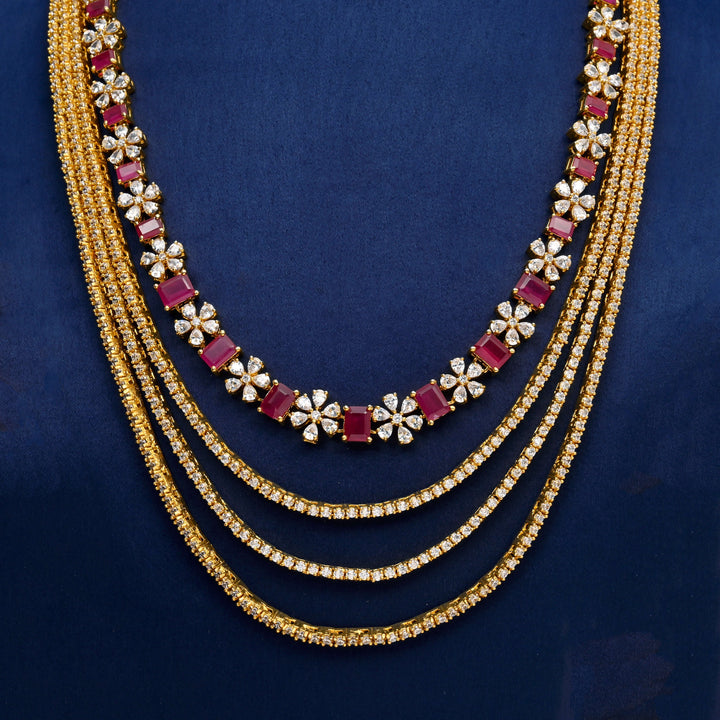 CZ Necklace Set