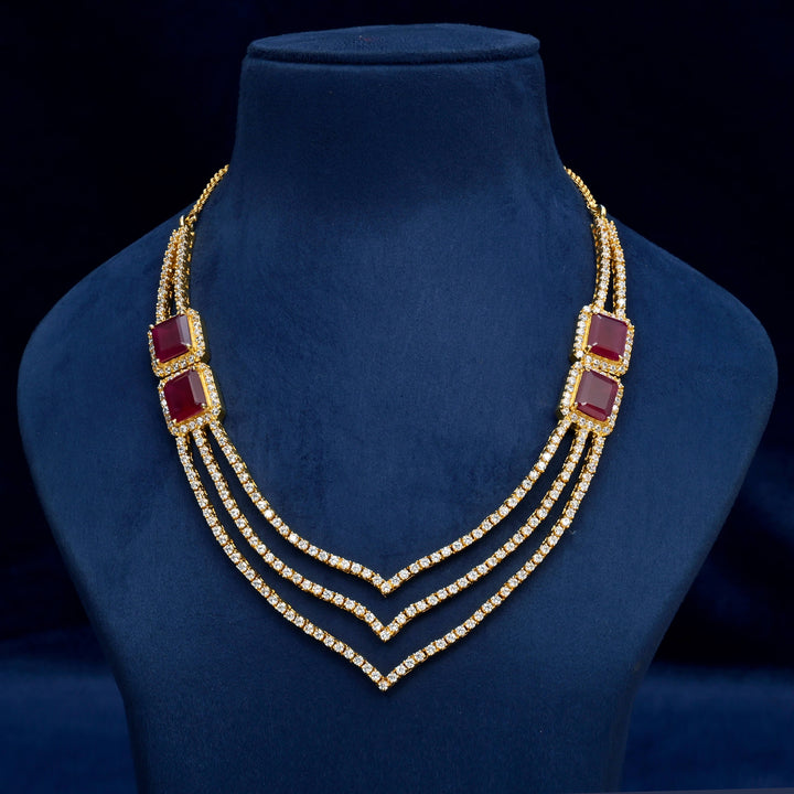CZ Necklace Set