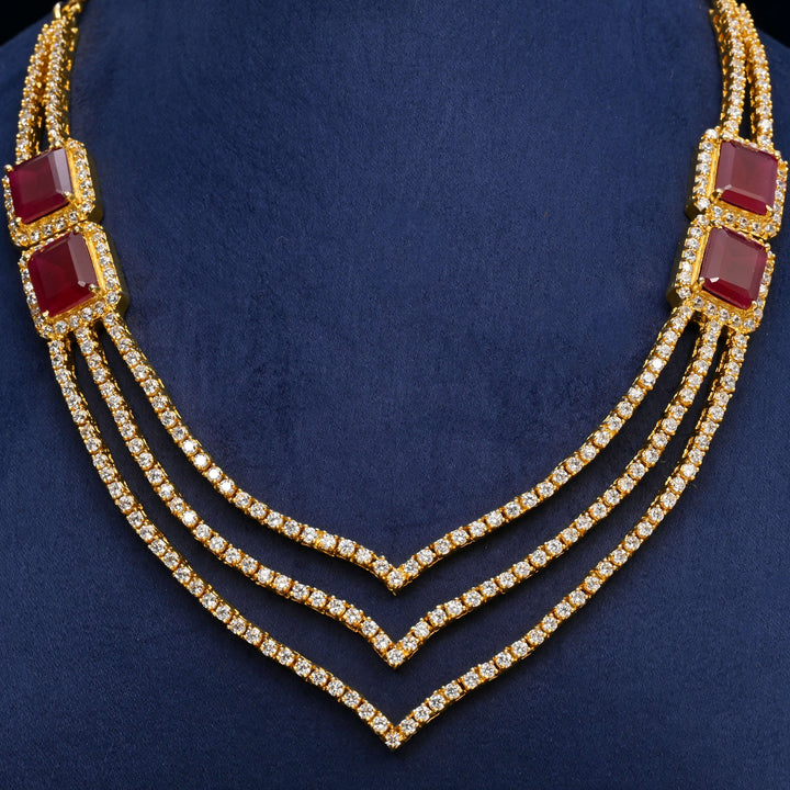 CZ Necklace Set