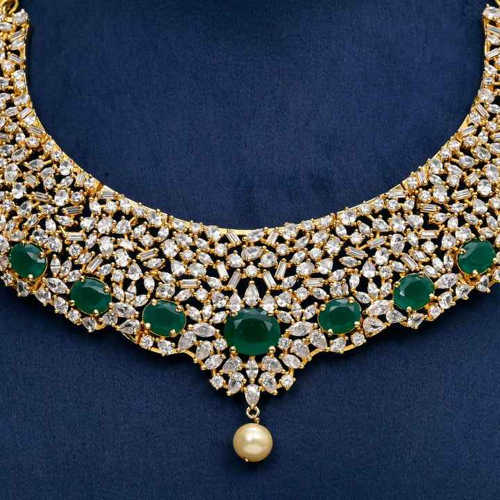 CZ Necklace Set