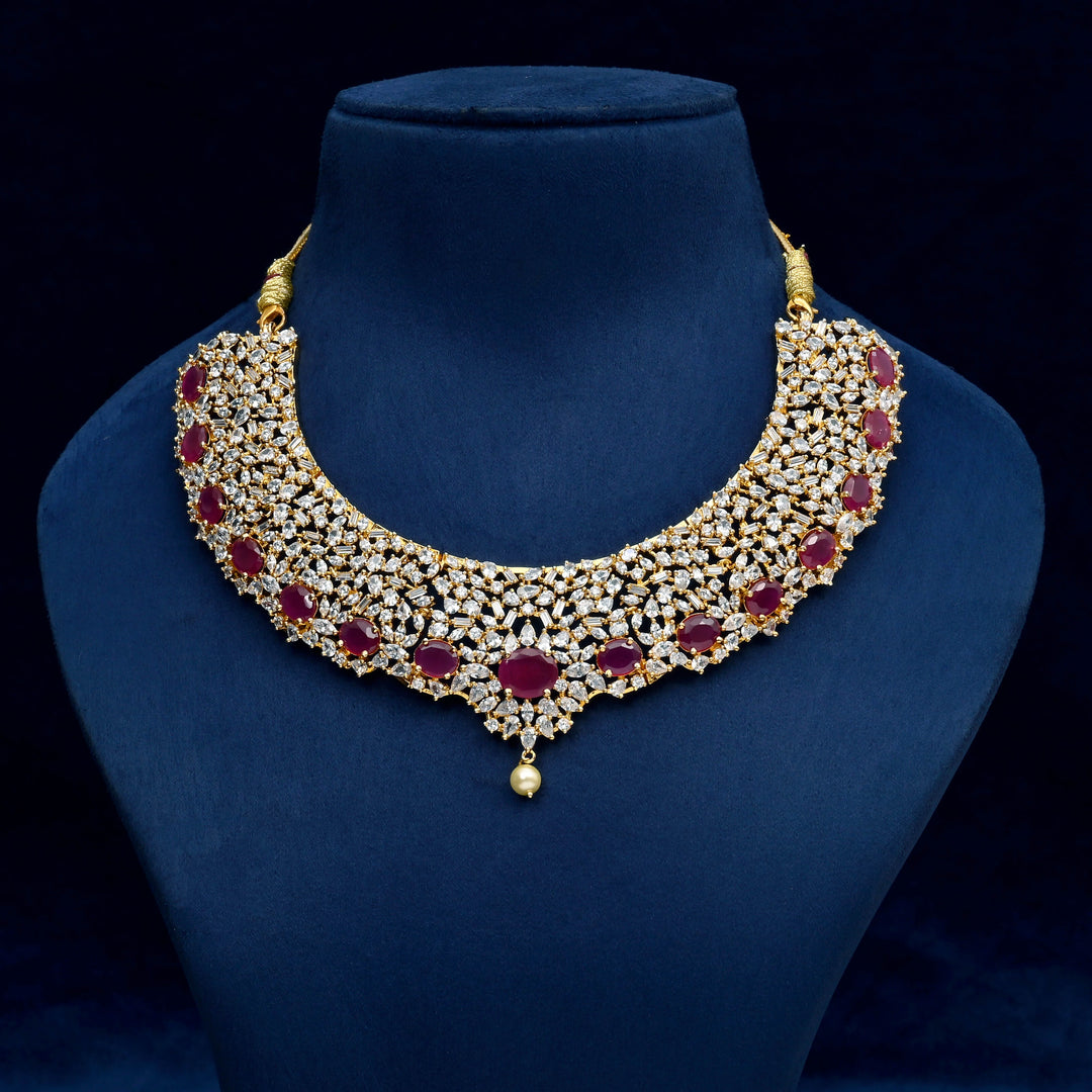CZ Necklace Set