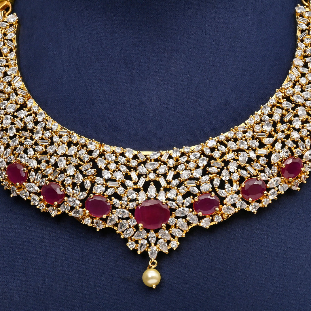 CZ Necklace Set