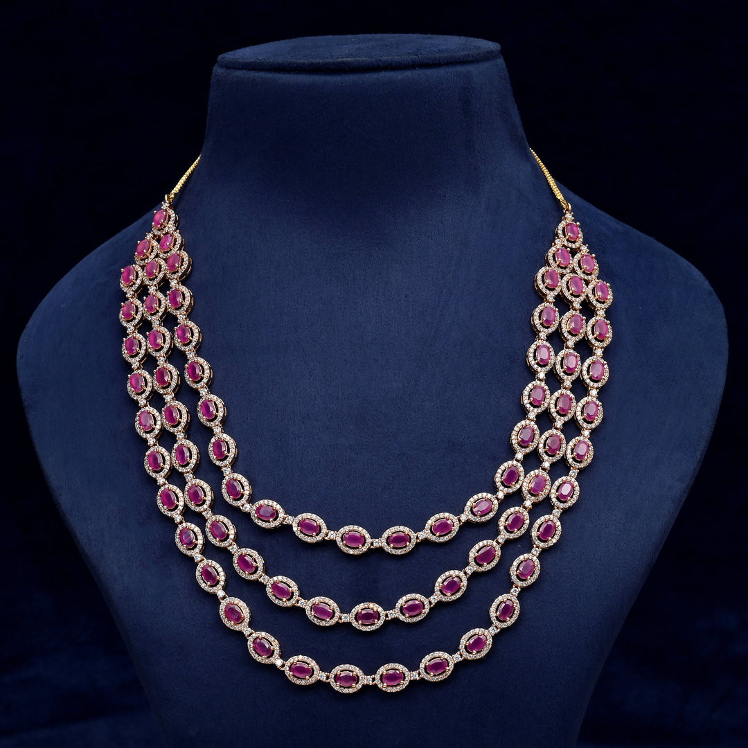 CZ Necklace Set