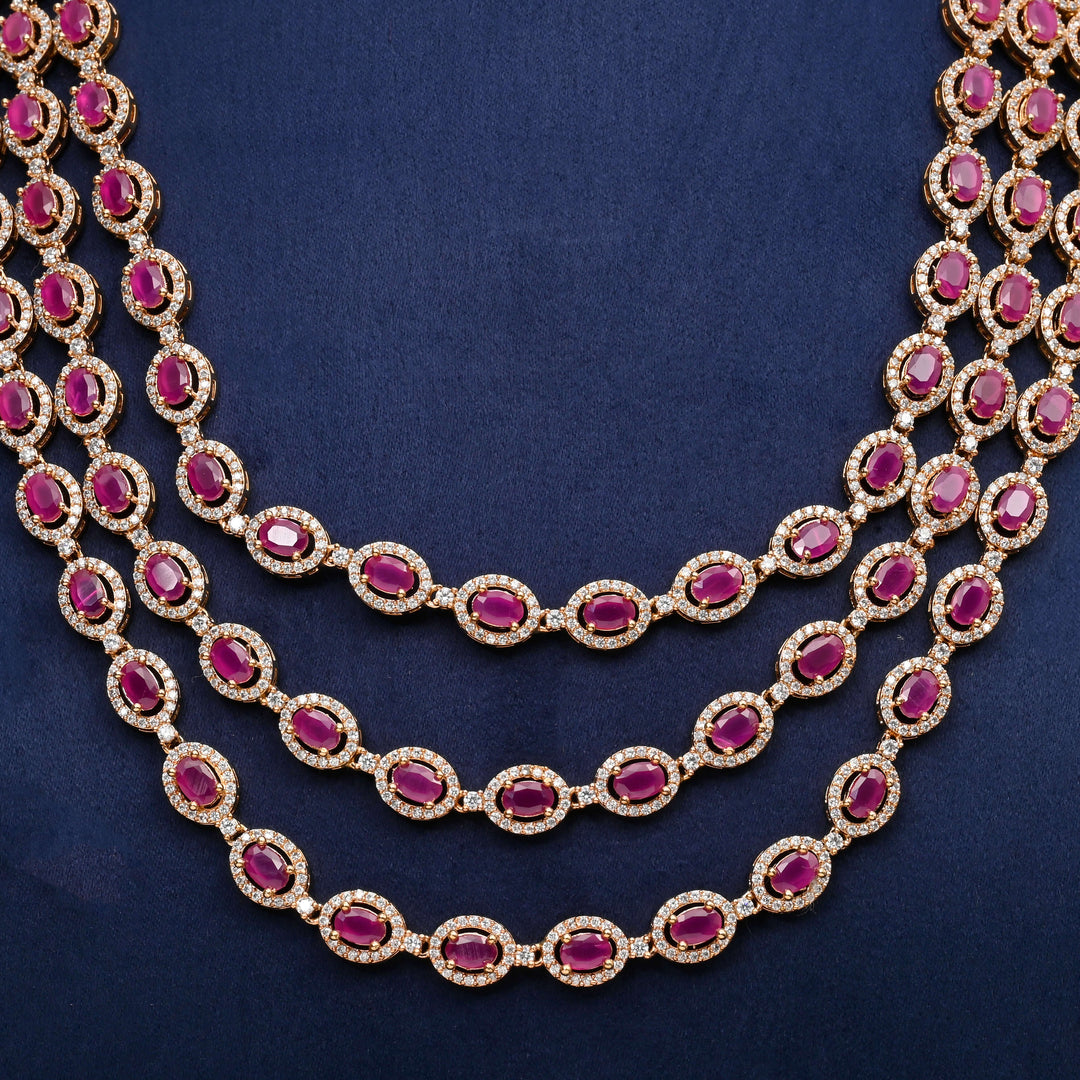 CZ Necklace Set