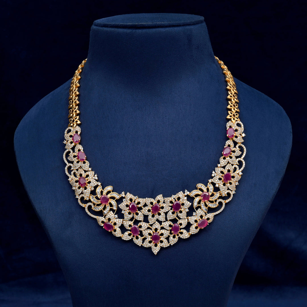 CZ Necklace Set