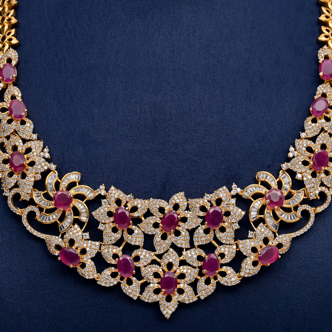 CZ Necklace Set