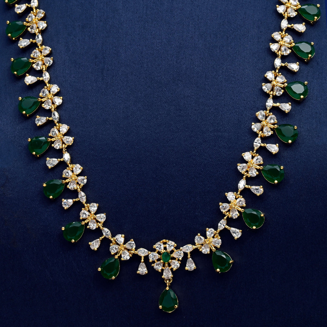 CZ Necklace Set