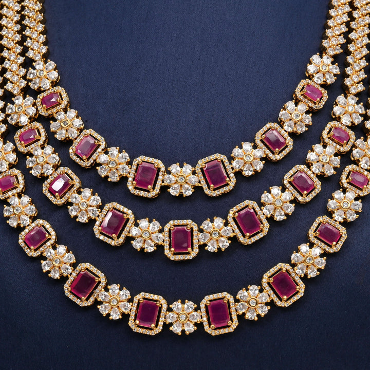 CZ Necklace Set