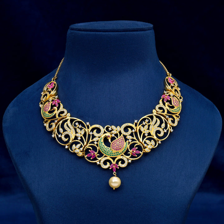 CZ Necklace Set