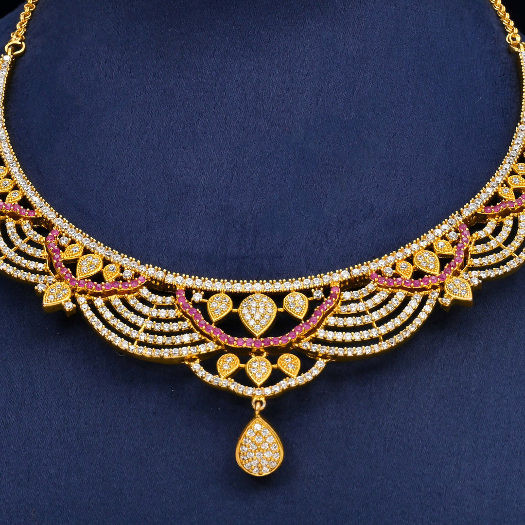 CZ Necklace Set