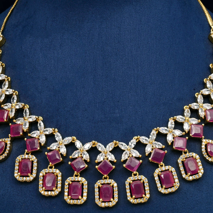 CZ Necklace Set