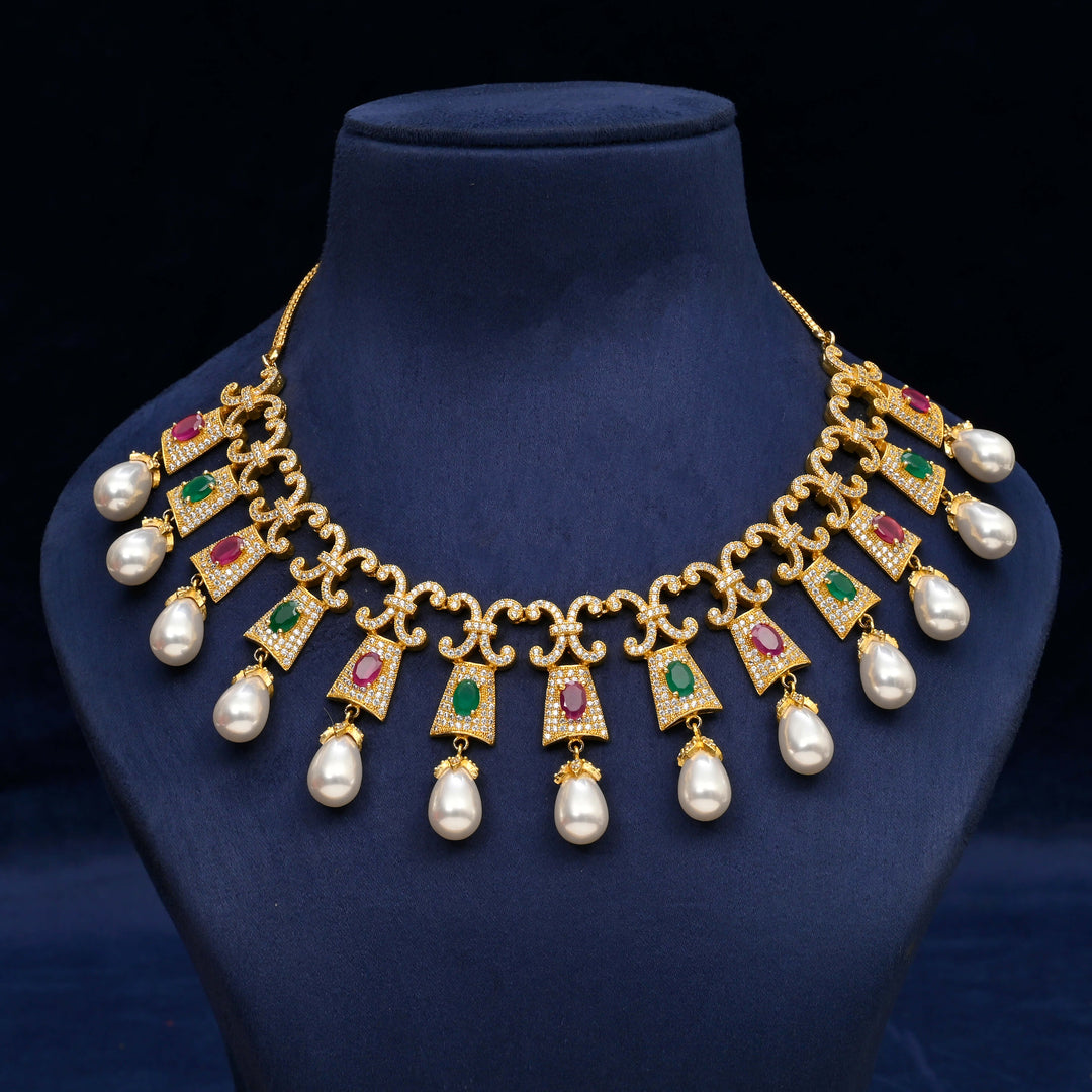 CZ Necklace Set