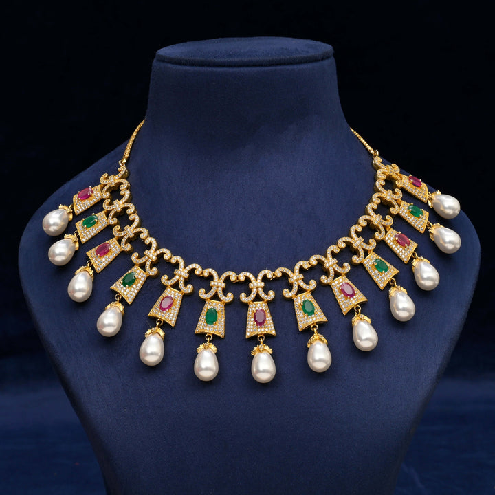 CZ Necklace Set