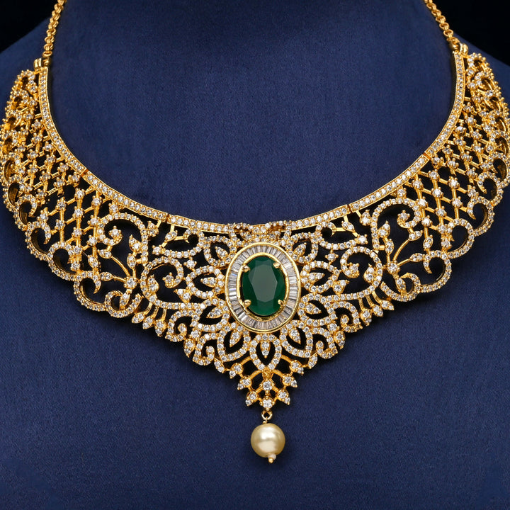 CZ Necklace Set