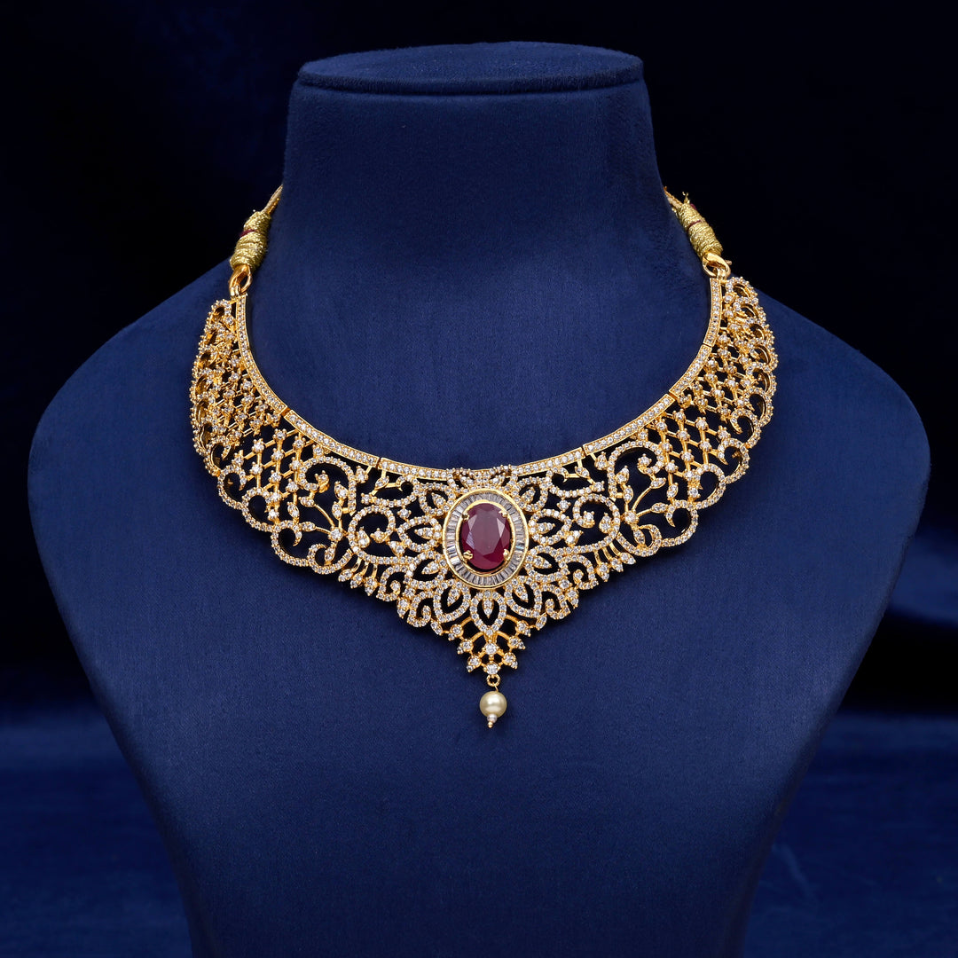CZ Necklace Set