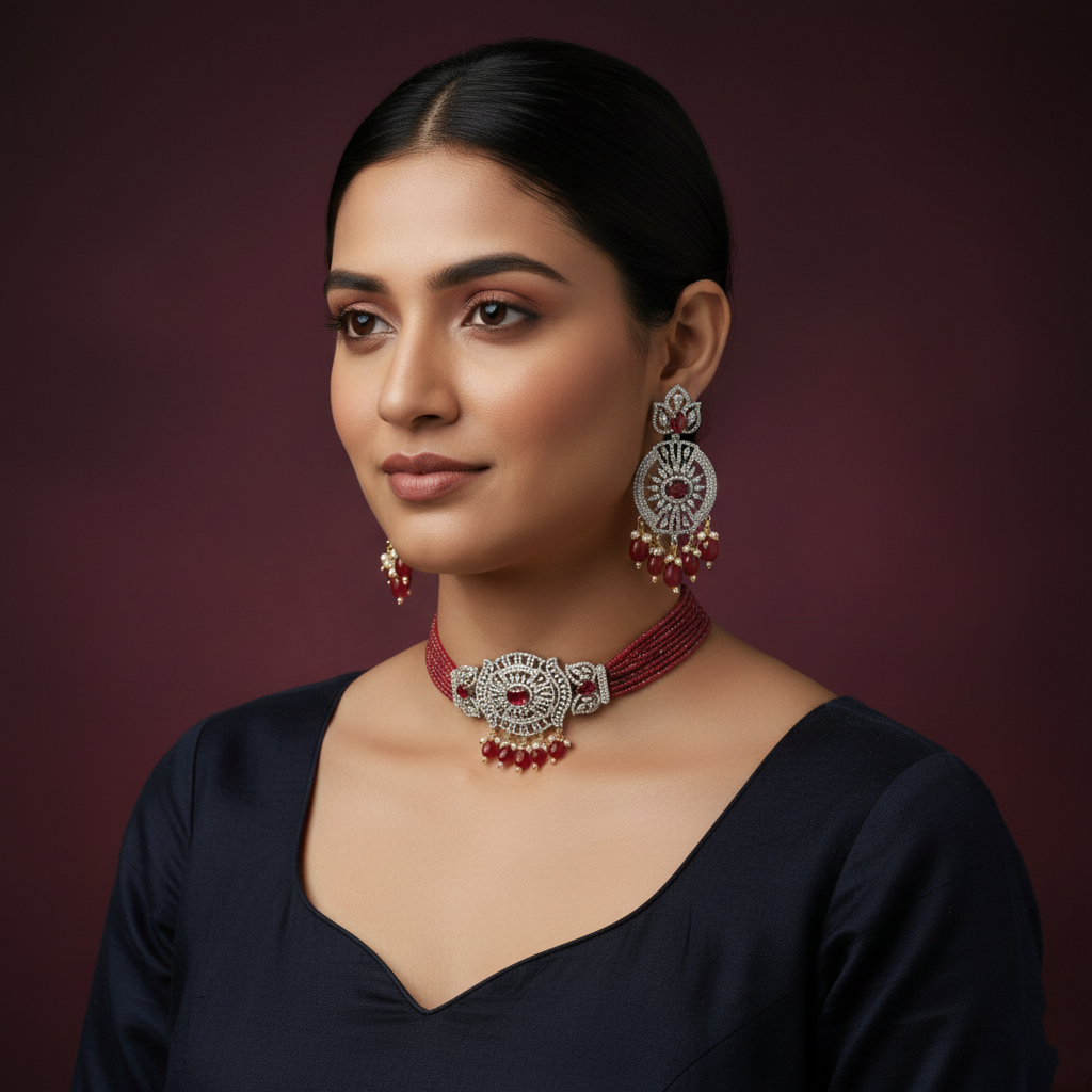 Beads Choker Set
