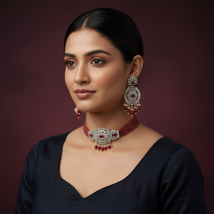 Beads Choker Set