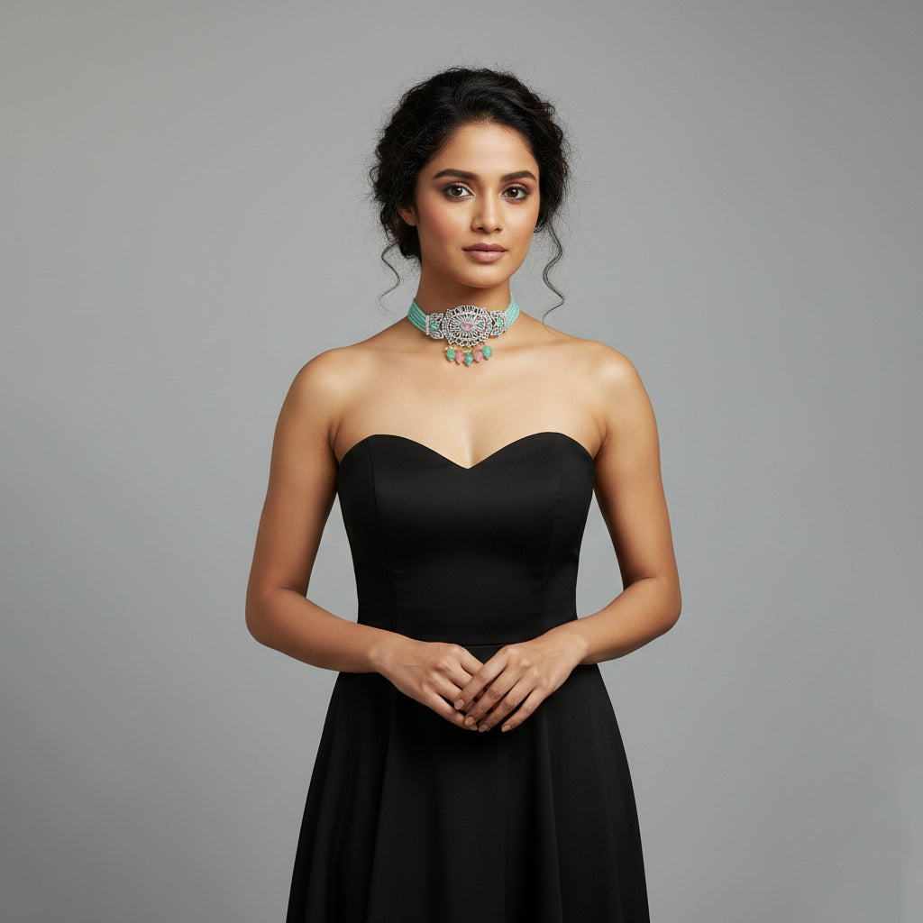 Beads Choker Set