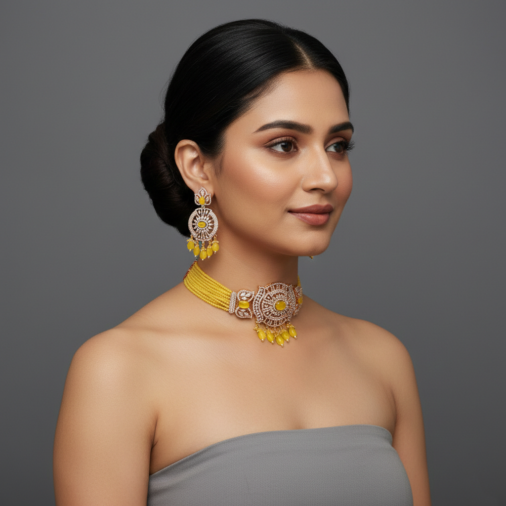 Beads Choker Set